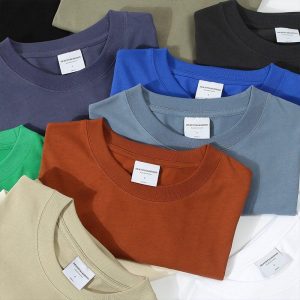 Oversized X Unisex 100% Premium Cotton 250gsm Heavy Weight Unisex Plaint-T shirt Oversized - S M L - Black, Int:L