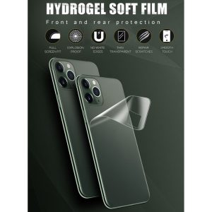 HYDROGEL FRONT SCREEN AND BACK COVER PROTECTOR FOR IPHON X IPHON XS MAX ANTI SHOCK SCREEN PROTECTOR WITH TOOL KITS - IPHONE X