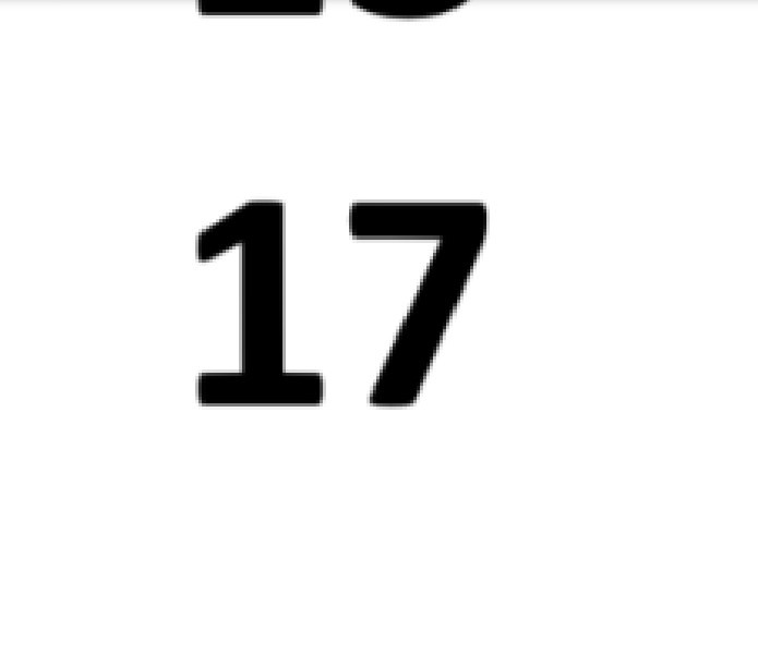 testing one to 20 number