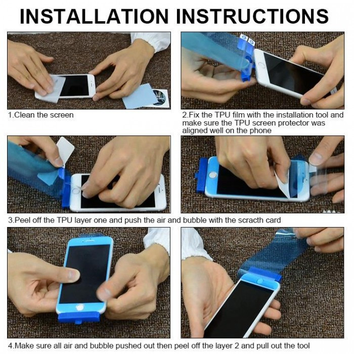 47024e5dd111d132ba3d067df121bb56.jpeg HYDROGEL FRONT SCREEN AND BACK COVER PROTECTOR FOR IPHON X IPHON XS MAX ANTI SHOCK SCREEN PROTECTOR WITH TOOL KITS