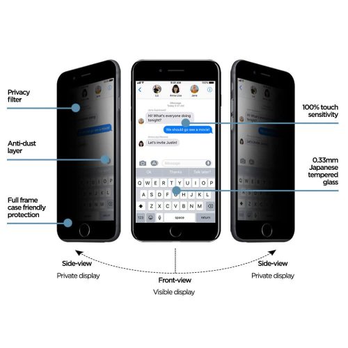 6a364f24f153d1a9837cd78d68466bb2.jpeg IPHON 5 5S 5C SE 6 6S 6 PLUS 6S PLUS 360° PRIVACY ULTIMATE SHIELD FULL TEMPERED GLASS SCREEN PROTECTOR 0.3MM