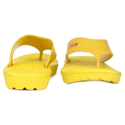 Yellow Slipper Casual Outdoor Wear Unisex Rubber Slipper