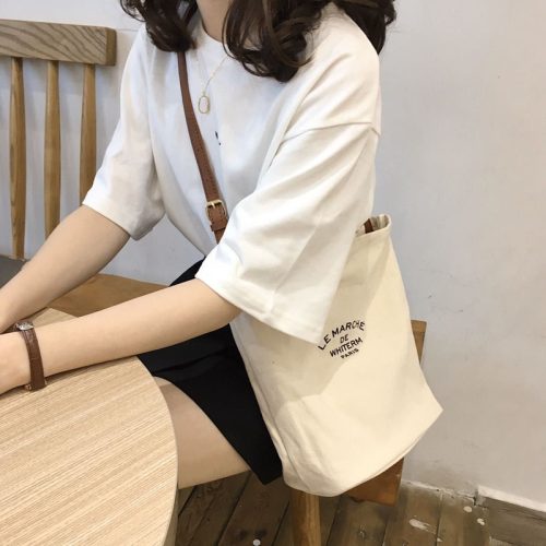 Premium Tshirt cotton Korean Style Women Men