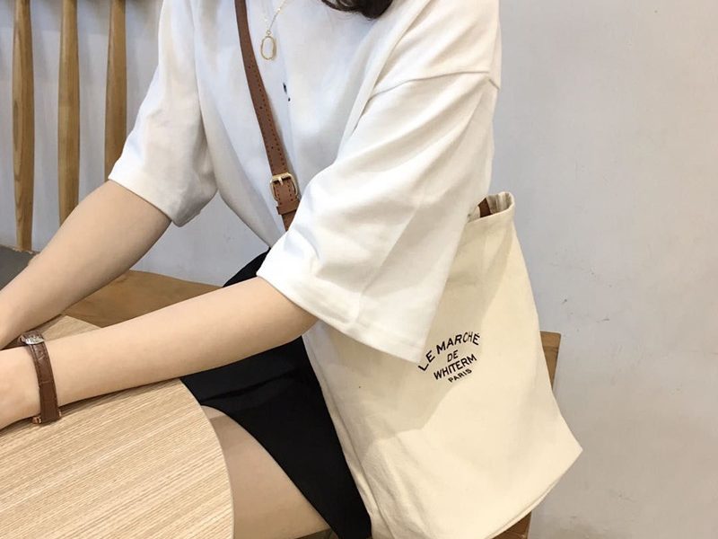 Premium Tshirt cotton Korean Style Women Men