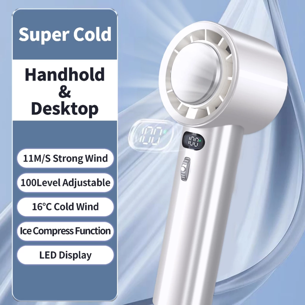 ACHIEVA High Speed Handheld Fan Cold || Easy to use