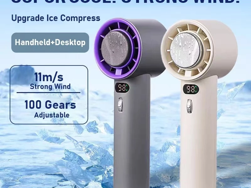 ACHIEVA High Speed Handheld Fan Cold || Easy to use