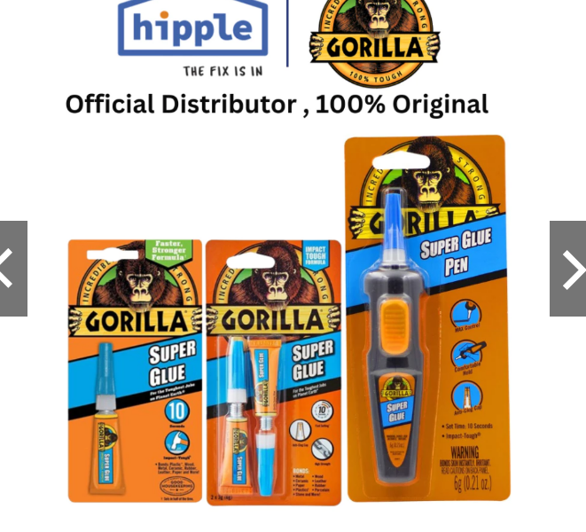 Gorilla Super Glue Tube
