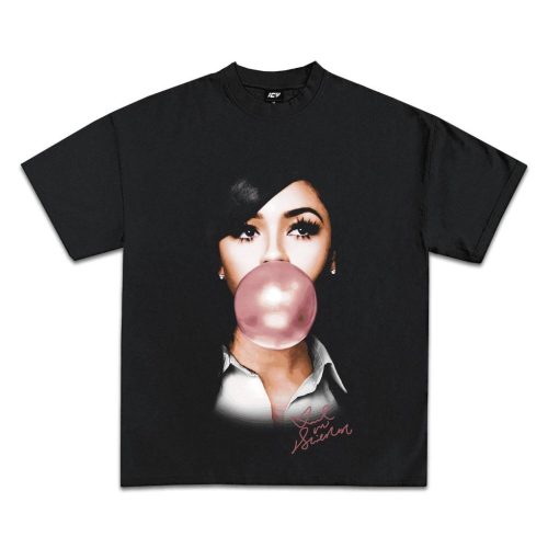 Mariah Music The Scientist Shirt Print Short Sleeve Round Neck Casual Tee Clothes Fashion Streetwear Unisex