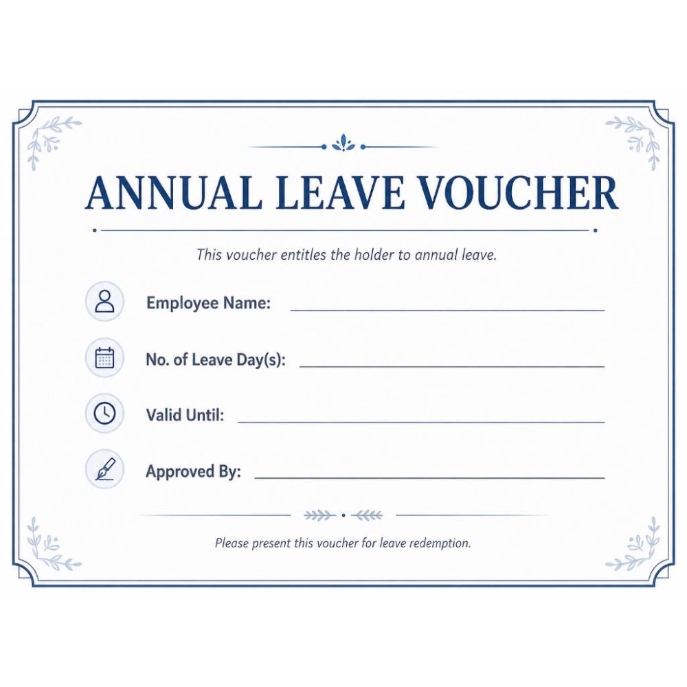 Claim Annual Leave Voucher