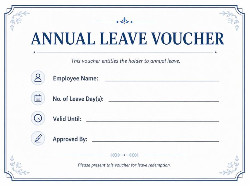 Claim Annual Leave Voucher